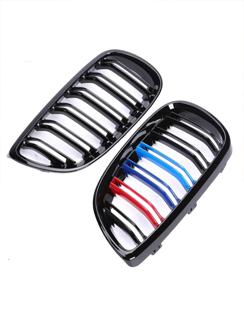 

Carbon Fiber M Color Facelift Grill Front Bottom Bumper Kidney Refitting Grille For BMW 3 Series E92 E93 M3 2006 2007 2008 2009