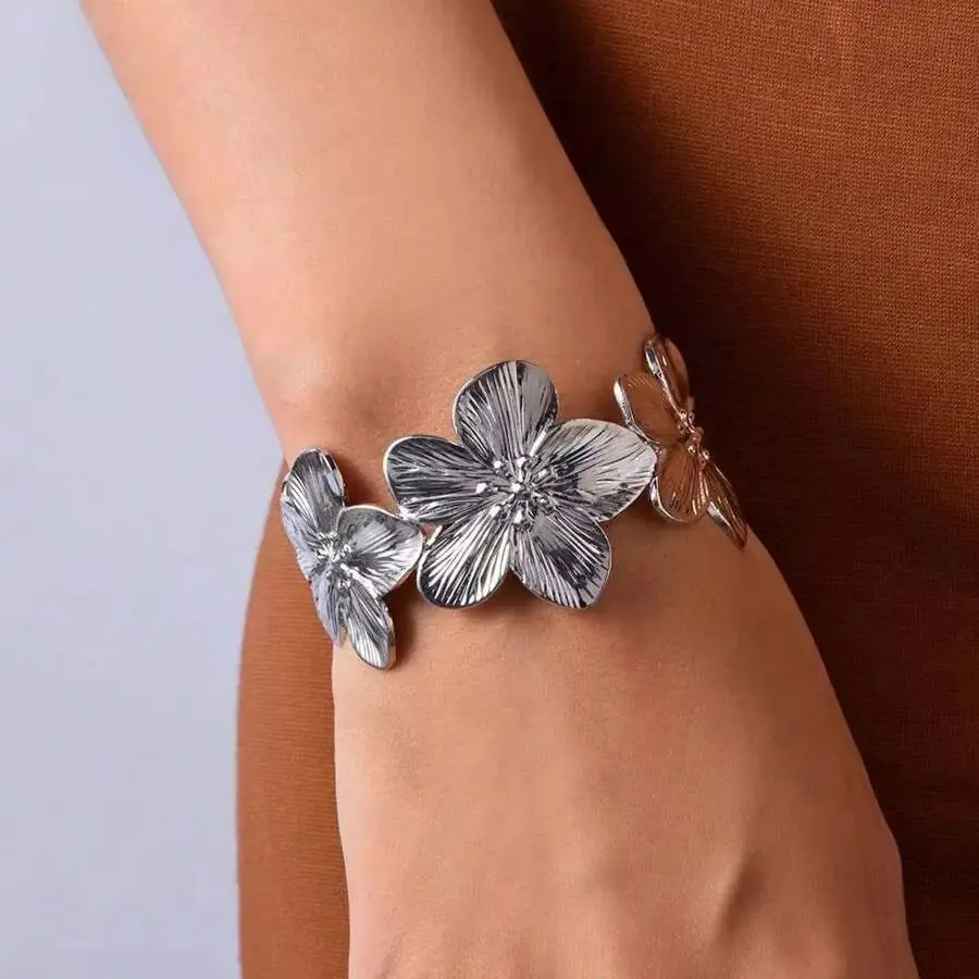 Flower for Women Stainless Steel