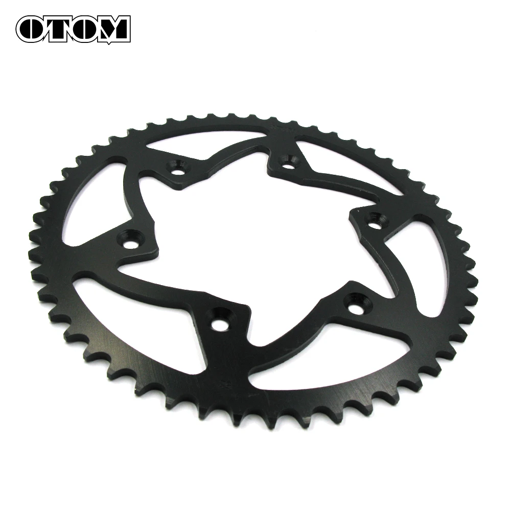 OTOM Motorcycle Brake Disc Rotor Bicycle Motocross Enduro Rear Sprocket For HONDA CR250 CRF250R CRF450X 520 Chains Accessories