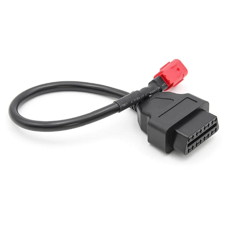 Cavo Adattatore OBD2 A 4 Pin - Per Diagnosi Moto, Compatibile Con Modelli K-Line