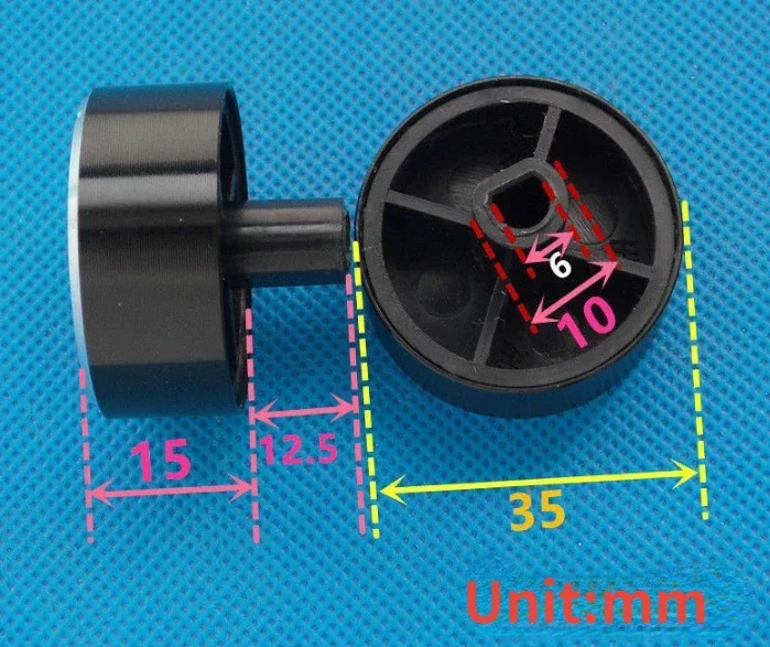 1PCS for Joyoung Air Fryer Accessories KL50-G3 Timer Switch Knob Button D Type air fryer bumpers replacement,gas stove control knob