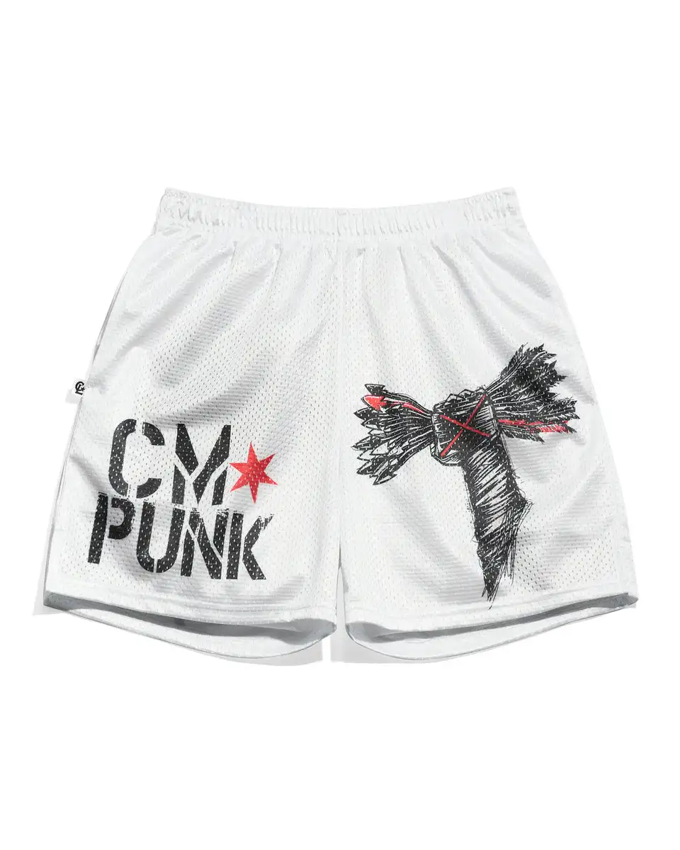 Fighting Training Sports Casual Shorts CM Punk Star Shorts Men Women Oversized Breathable Fast Dry 3D Printed