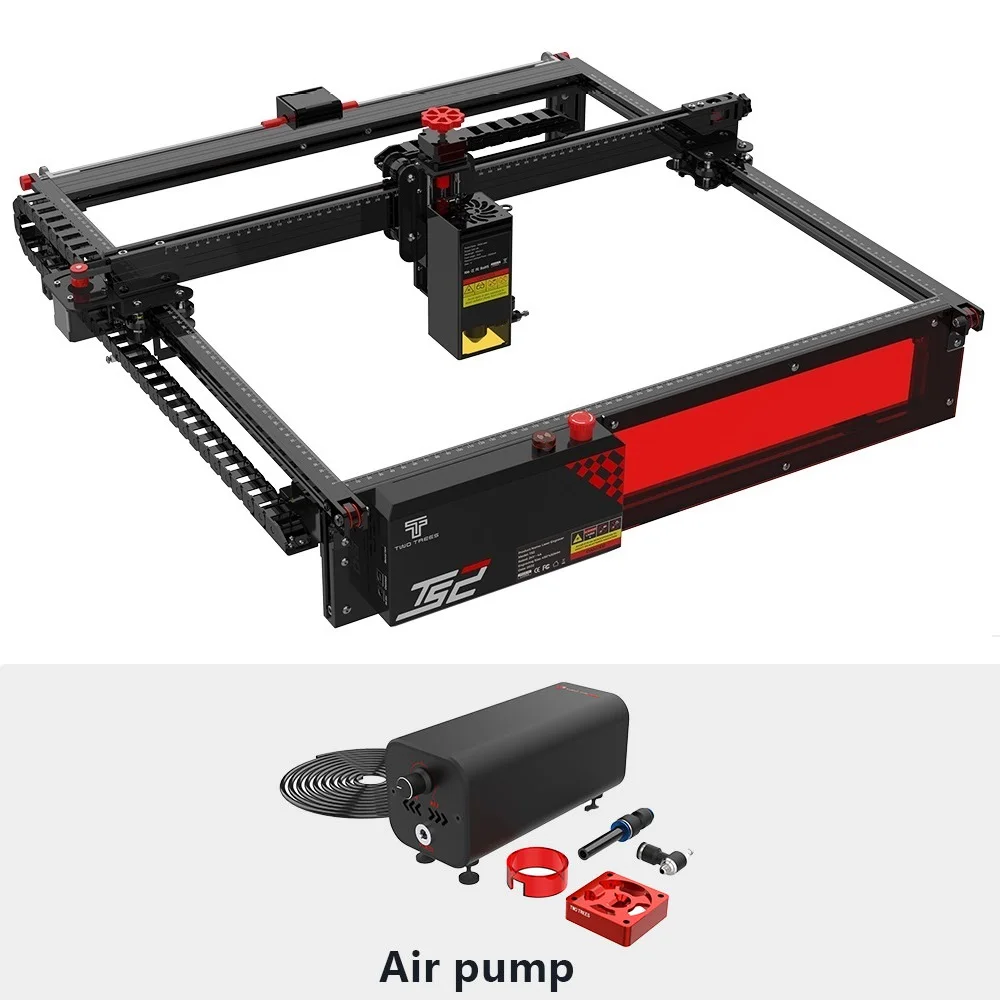 レーザー彫刻機Twotrees-TS2,炎検出システム,レーザーパワー,オート