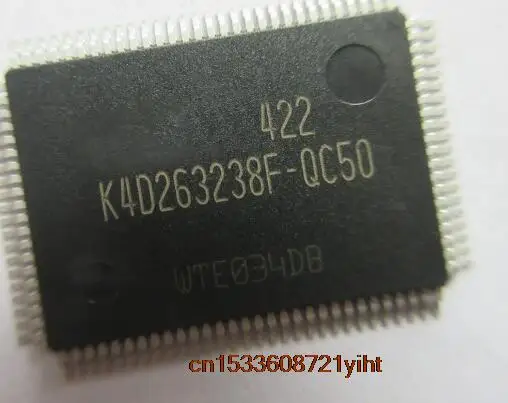 

IC new original K4D263238F-QC50 K4D263238F K4D263238 100-TQFP Free Shipping