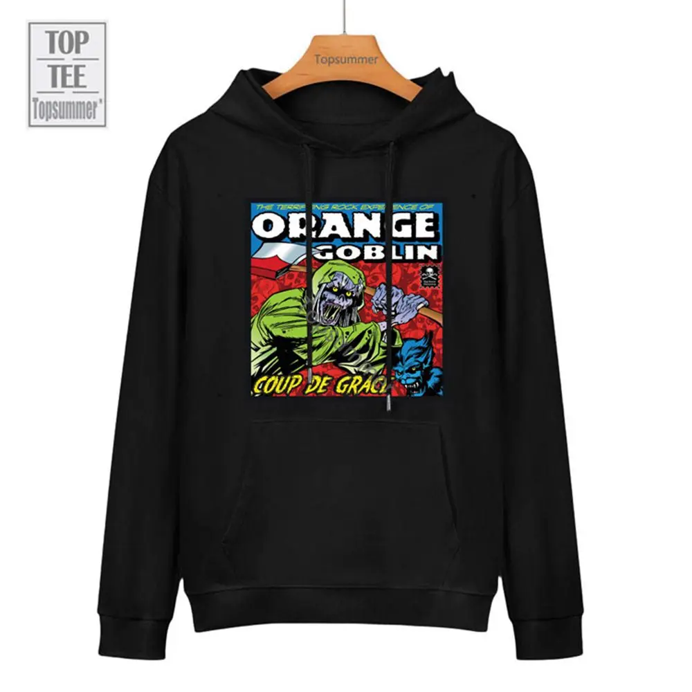 

Coup De Grace Album Sweatshirt Orange Goblin Tour Hoodies Teens Loose Streetwear Graphic Print Hoodie