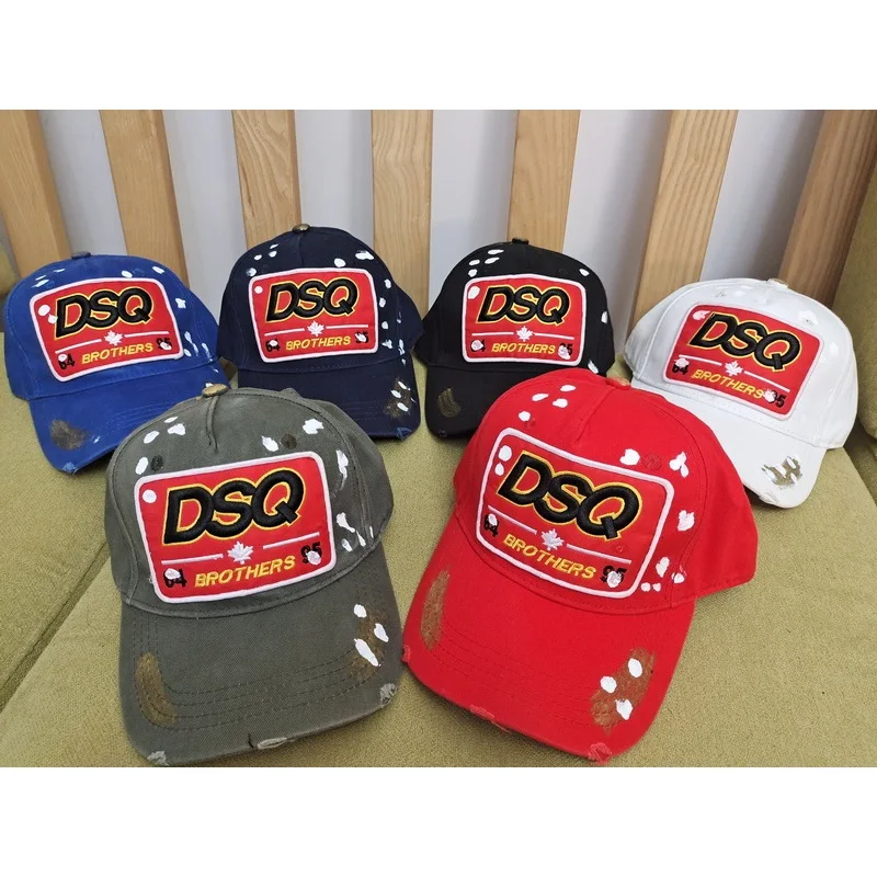 

2023 Men's New ICON Brand Design Cotton Hat Baseball Embroidery Brother Letter Cool Team Maple leaf Lover's Hat Hip Hop Cap