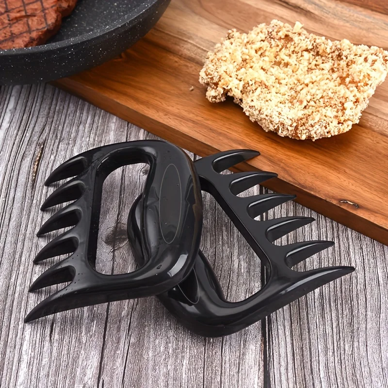 1/2/4PCS Bear Claw Quick Meat Tearer Black Bear Claw Meat Splitter Multifunctional Food Grade Processing BBQ Picnic Tool