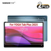 2 Pieces HD Scratch Proof Tempered Glass Screen Protector For Lenovo Yoga Tab Plus 12.7 2025 TB520FU Tablet Hard Protective Film 1