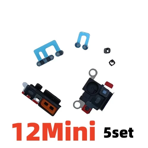 5-Piece Full Bottom Loudspeaker Anti-Dust Mesh Grill Net Parts
