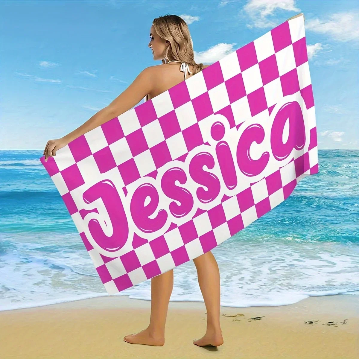 Oversized Luxurious Quick-Drying Beach Towel Personalized Exclusively Customized Stylish Bath Towel at Wholesale Price