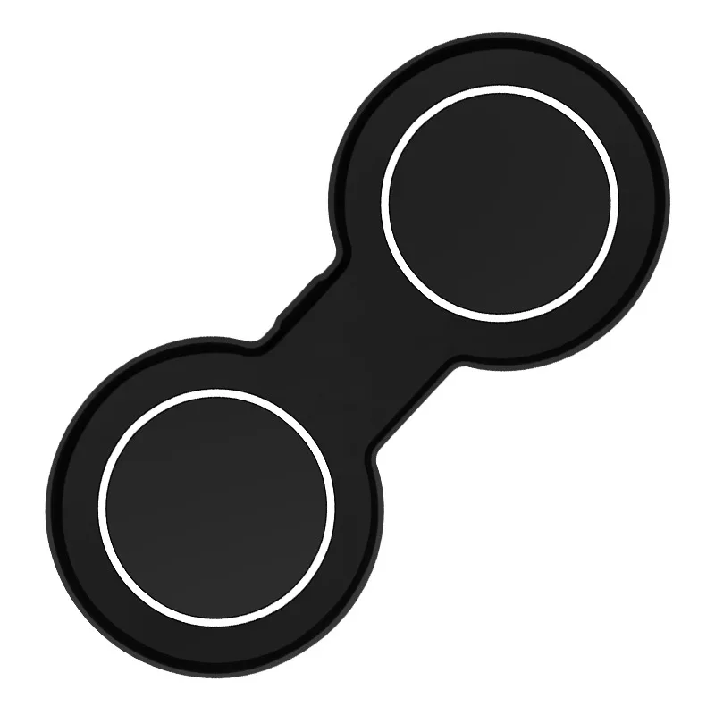 테슬라 모델 3 Y용 물컵 거치대 매트, 업그레이드된 음료 미끄럼 방지 코스터, 부드러운 실리콘 패드, 자동차 액세서리, 2023 모델 3 