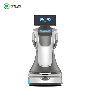Dialogo intelligente umanoide e robot di servizio di gioco Robot di ricevimento commerciale per la scuola educativa