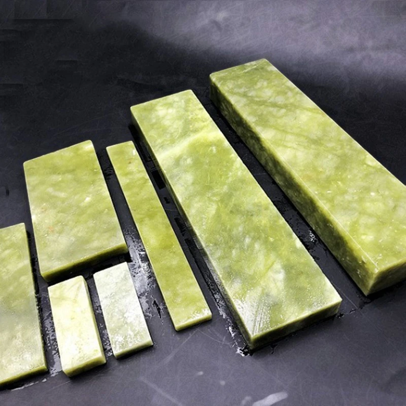 그린 10000 스톤 그릿 천연 나이프 숫돌, 붕소 카바이드 숫돌, 칼 연마, 면도 그라인딩 바
