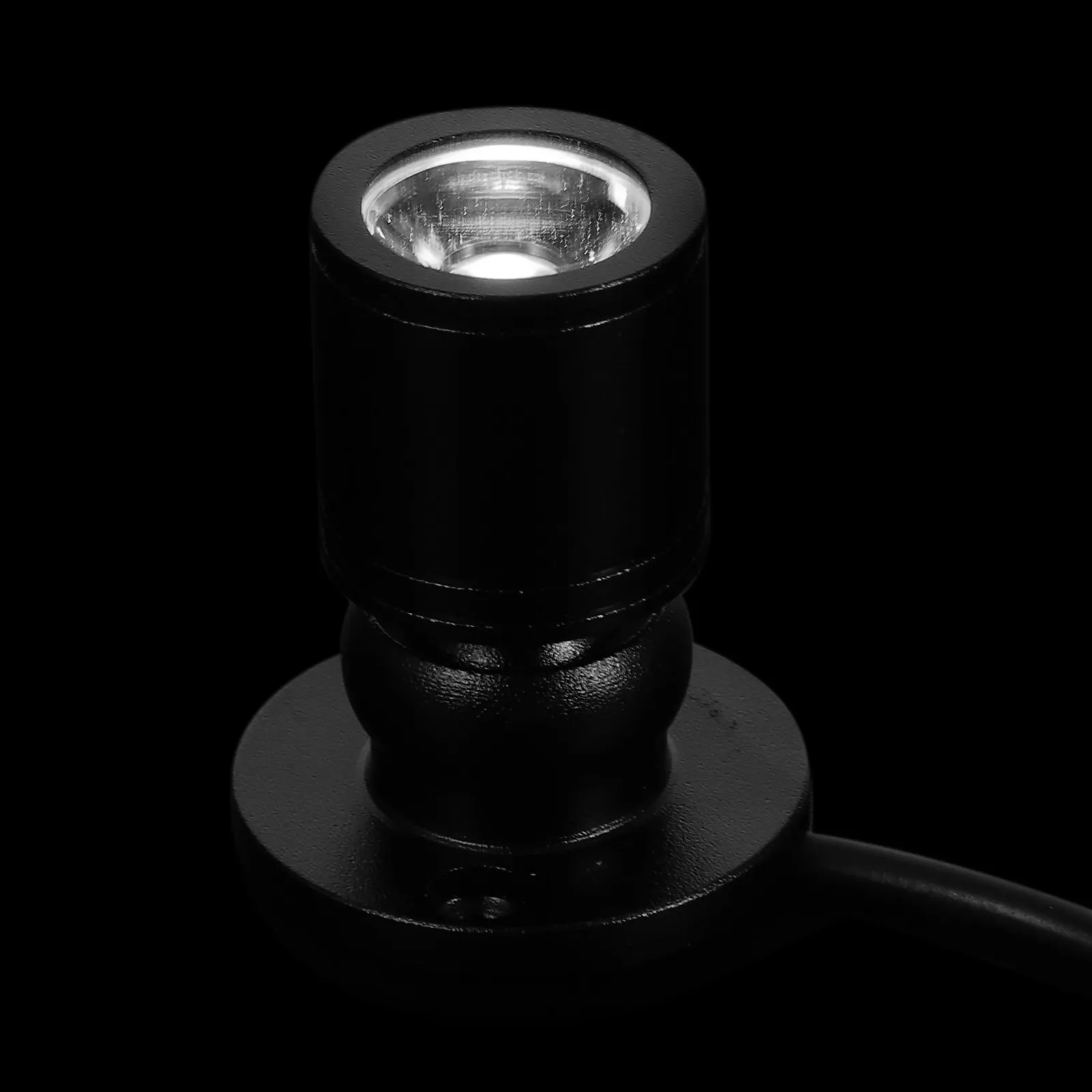 USB 전원 미니 LED 스포트라이트, 보석 진열장 쇼케이스 실내용, 각도 조절 가능 조명, 컴팩트 디자인