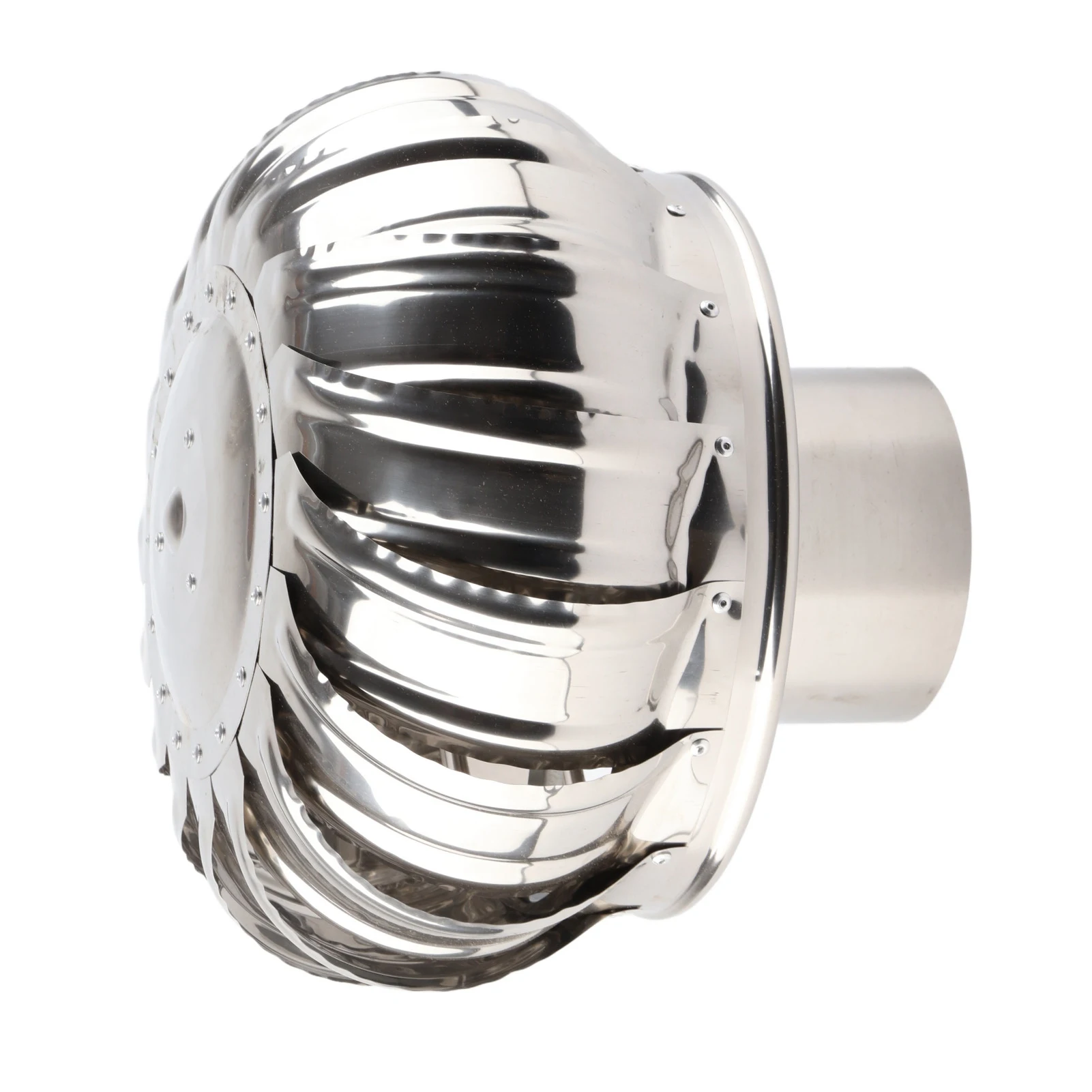 Roof Ventilator Stainless Steel Silent Automatic Working Roof Ventilating Fan High Temperature Resistant for Commercial