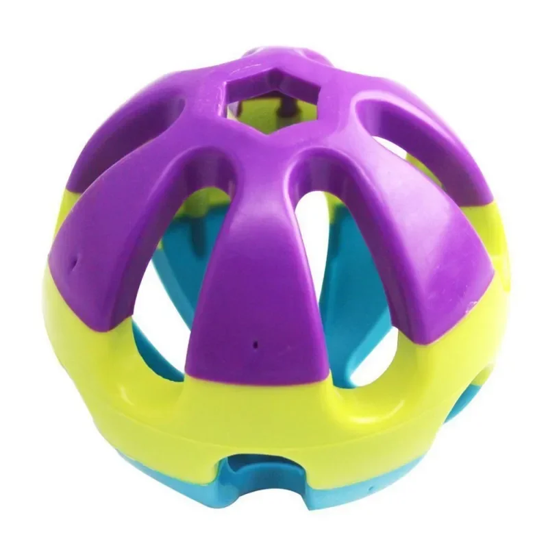 Parrot Toy Bells Ball Multicolor Kickng Chewing For Pet Bird Cockatiel Small Pet Favorite Chase Game