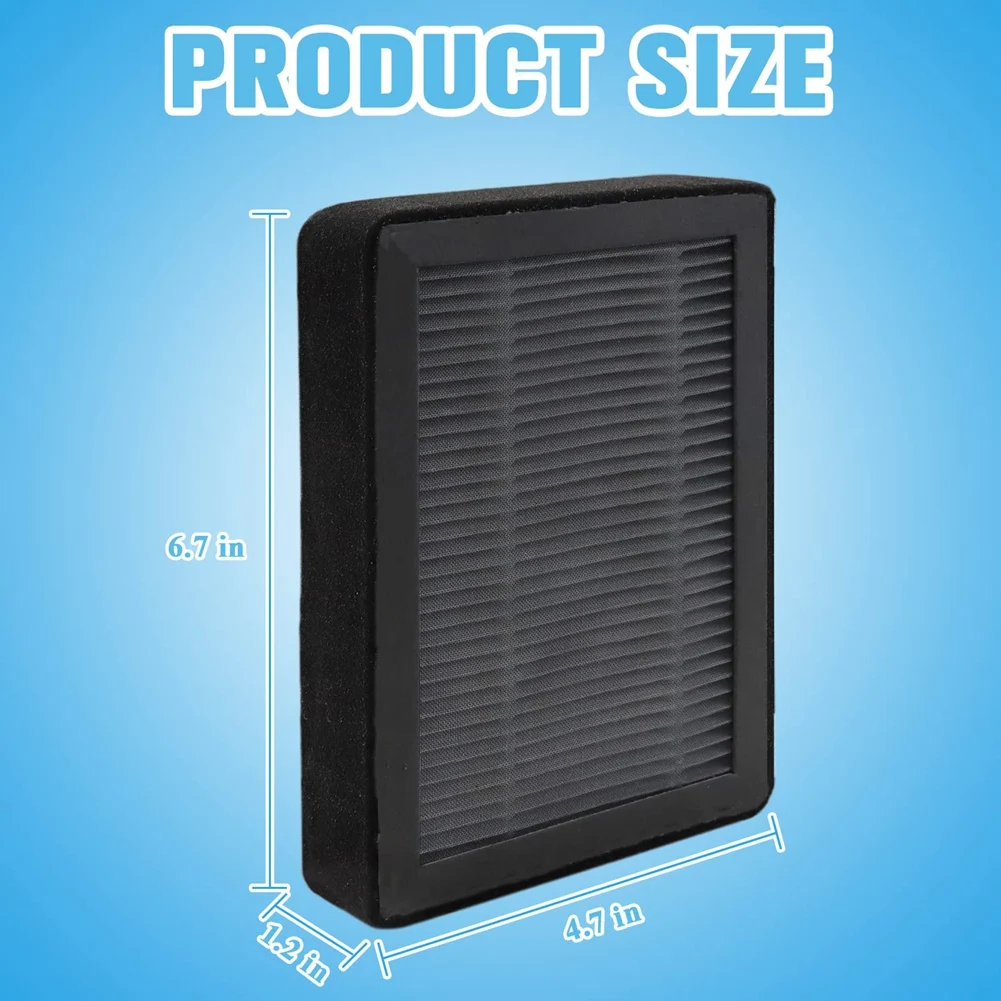 LV-H128 Replacement Filter Compatible with LEVOIT LV-H128/PUURVSAS (HM669A)  / ROVACS (RV60) Air Purifier, LV-H128 H13 True HEPA Replacement Filter 2