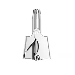 Portable Washable Electric Nose & Ear Hair Trimmer - Painless, Rust-Free, Low-Noise Shaver (1PCs)