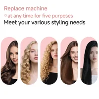 Fer à boucler automatique interchangeable à 3 barils de 32 mm avec ions négatifs et cordon rotatif pour coiffure 2