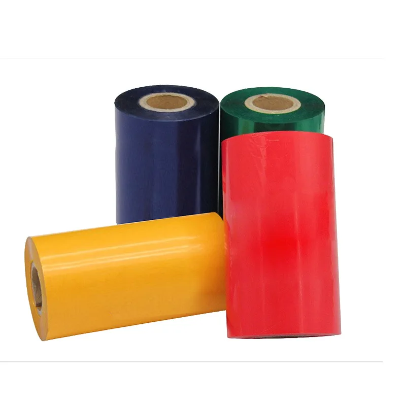 라벨 프린터 바코드 기계 70mm80mm90mm100mm110mm 구리판 인쇄 리본용 색상 혼합 기본 리본