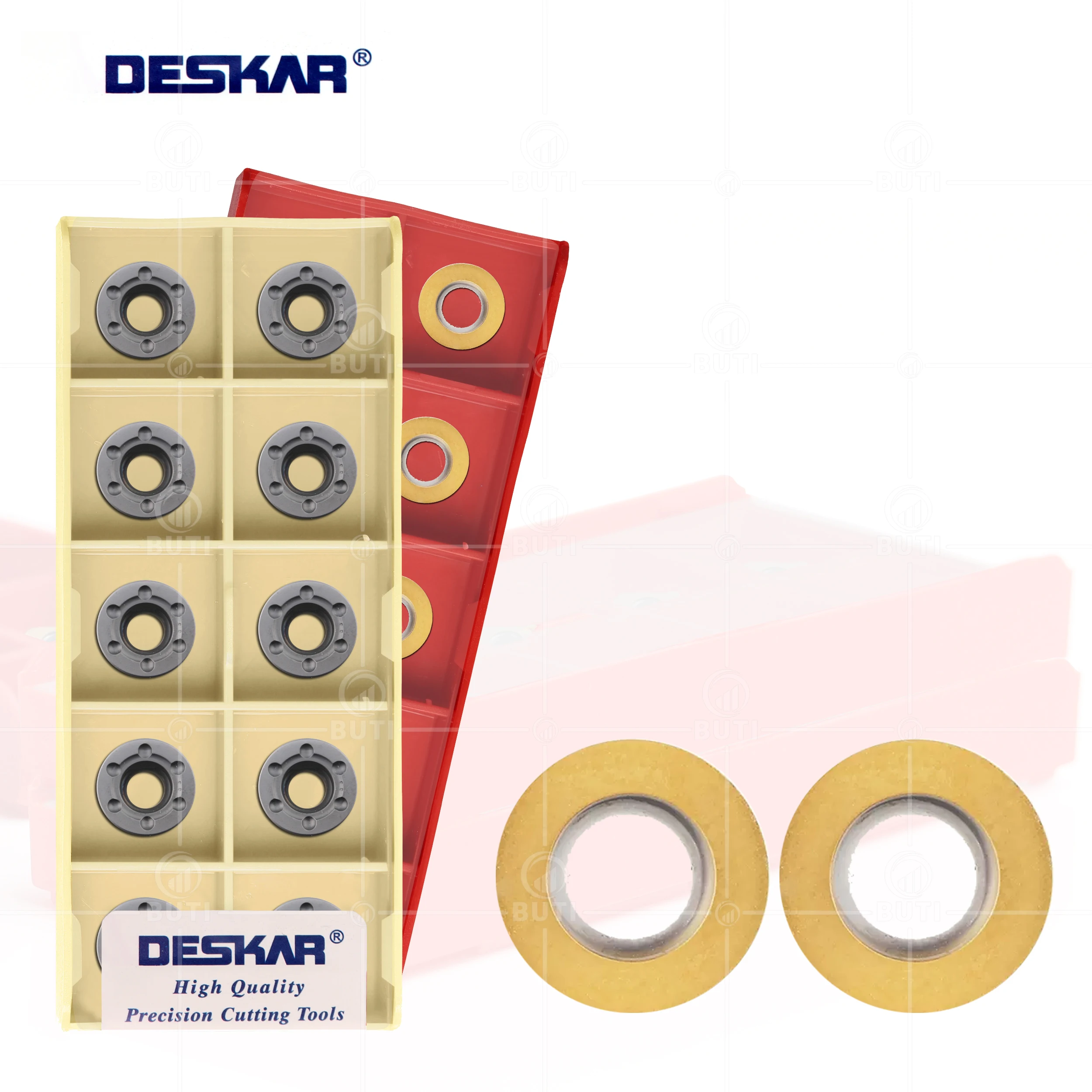 DESKAR 100% Original RPMT1204/1204MOE-JS MO-TT RDMT1204MO-MQ DQ RDMW1204MOT-PM LF6018 LF6028S Milling Insert Lathe Cutter Blades