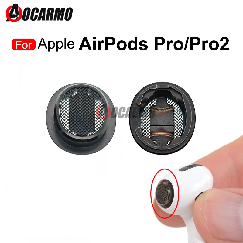 Earphone Mouth Dust Net With Holder Frame Replacement Parts For