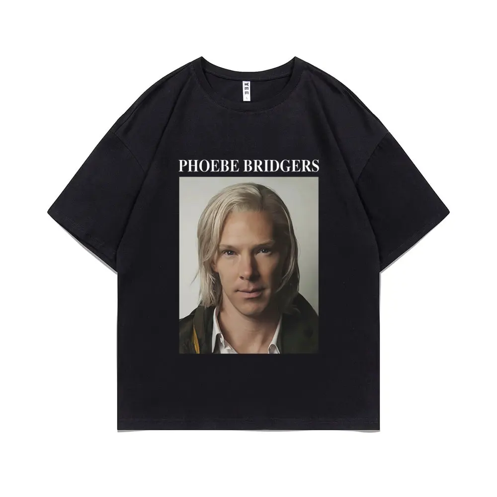 

Bridgers Benedict Cumberbatch Funny Meme Print T-shirt Men Women Fashion Vintage Oversized Tshirt Men's Hip Hop Rock T Shirts
