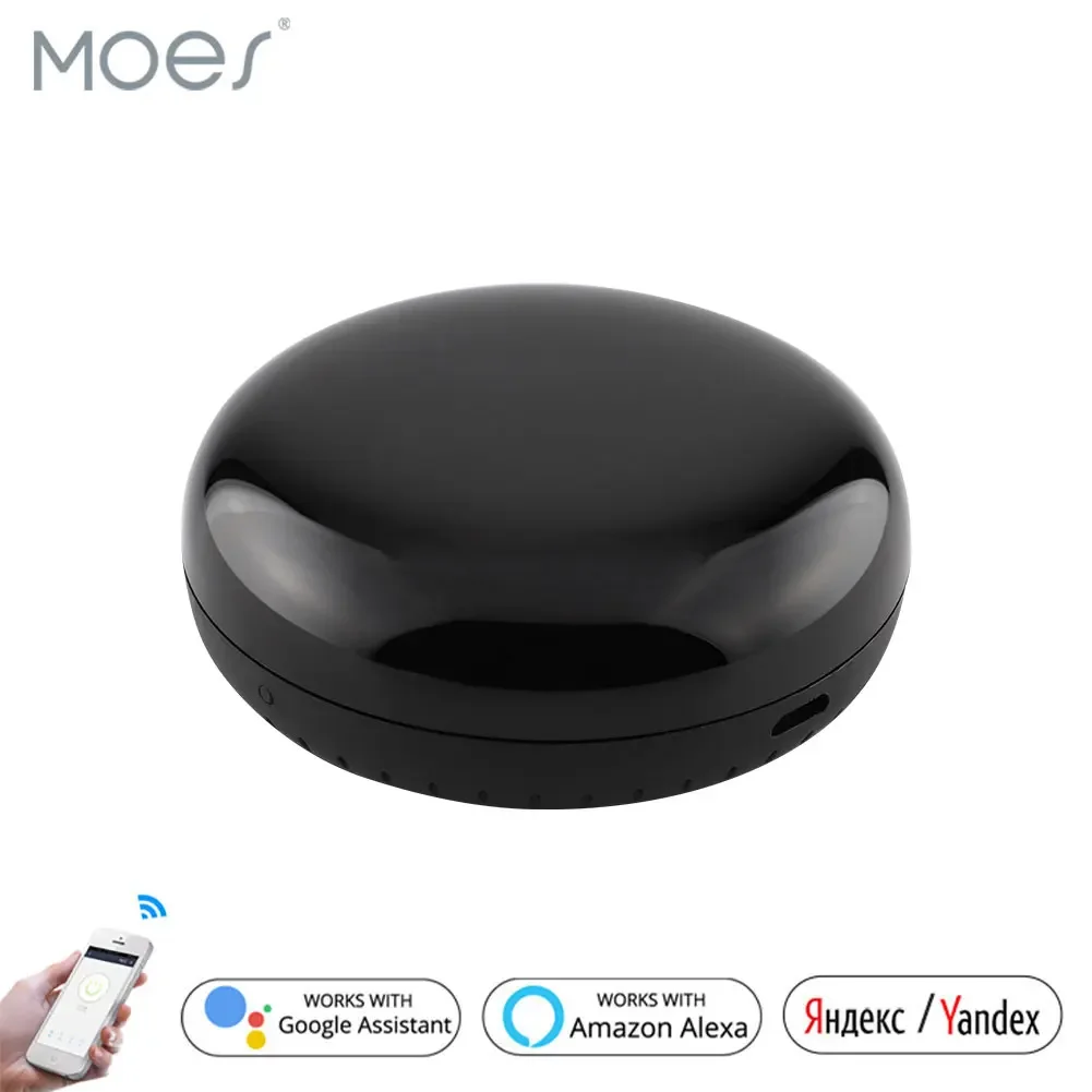 Smart IR Remote Control Infrared Universal Smart Life APP Control One for All TV DVD AUD Works with Alexa Google Home