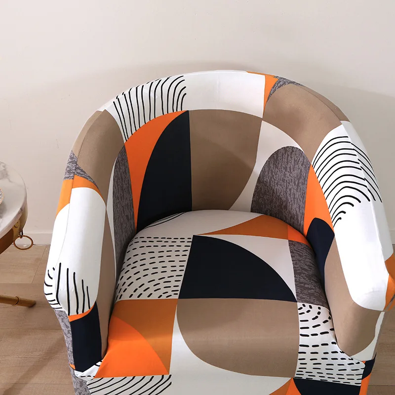 1pc Stretch Club Chair Slipcover Armchair Cover Sofa Cover Tub Chair Furniture Protector Arm Chair Cover Couch Covers Home Decor 4