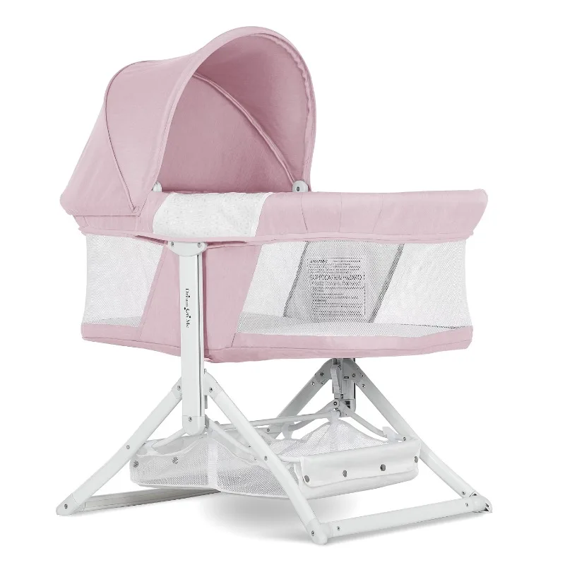 

Dream on Me 2-in-1 Convertible Insta Fold Bassinet and Cradle, Lightweight and Portable Children Bed
