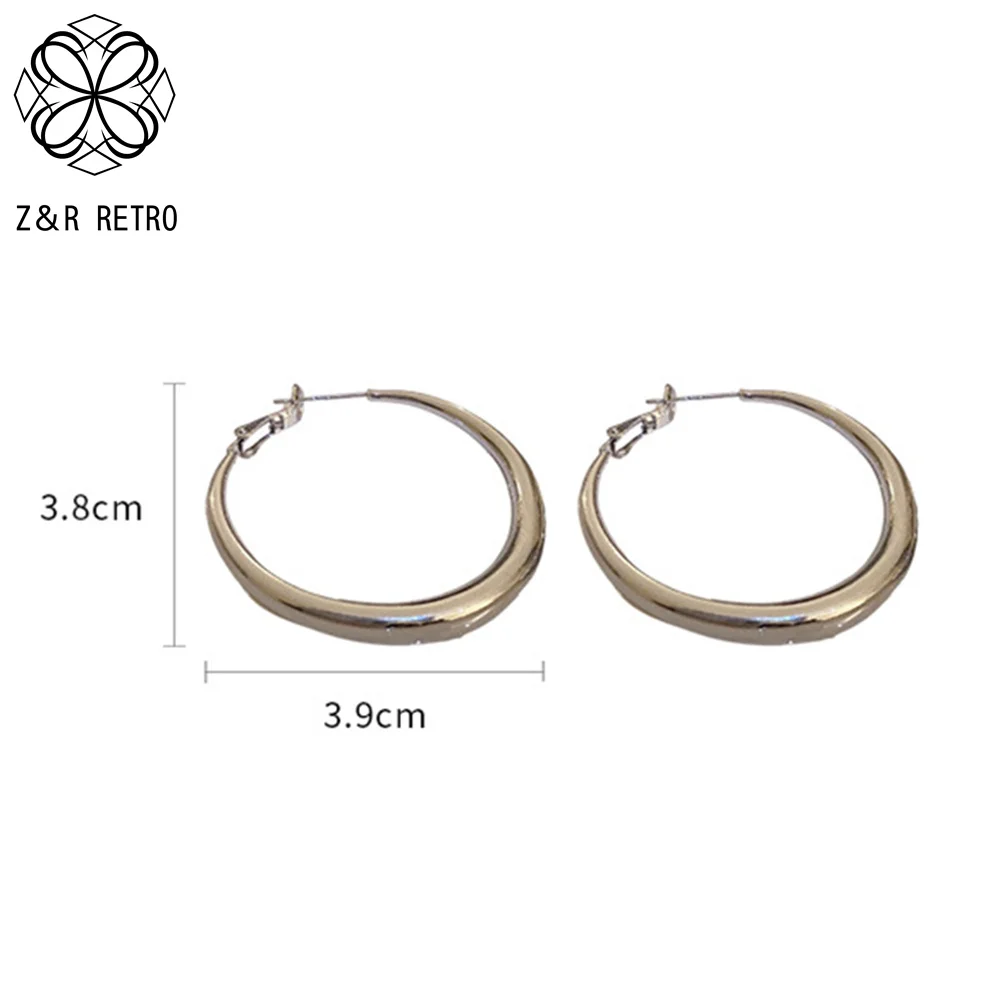 [haesool] 韓国アクセ☆925Silver☆Circular ball ringEarring Korean Fashion Hoop Circle Earring for Woman New Vintage