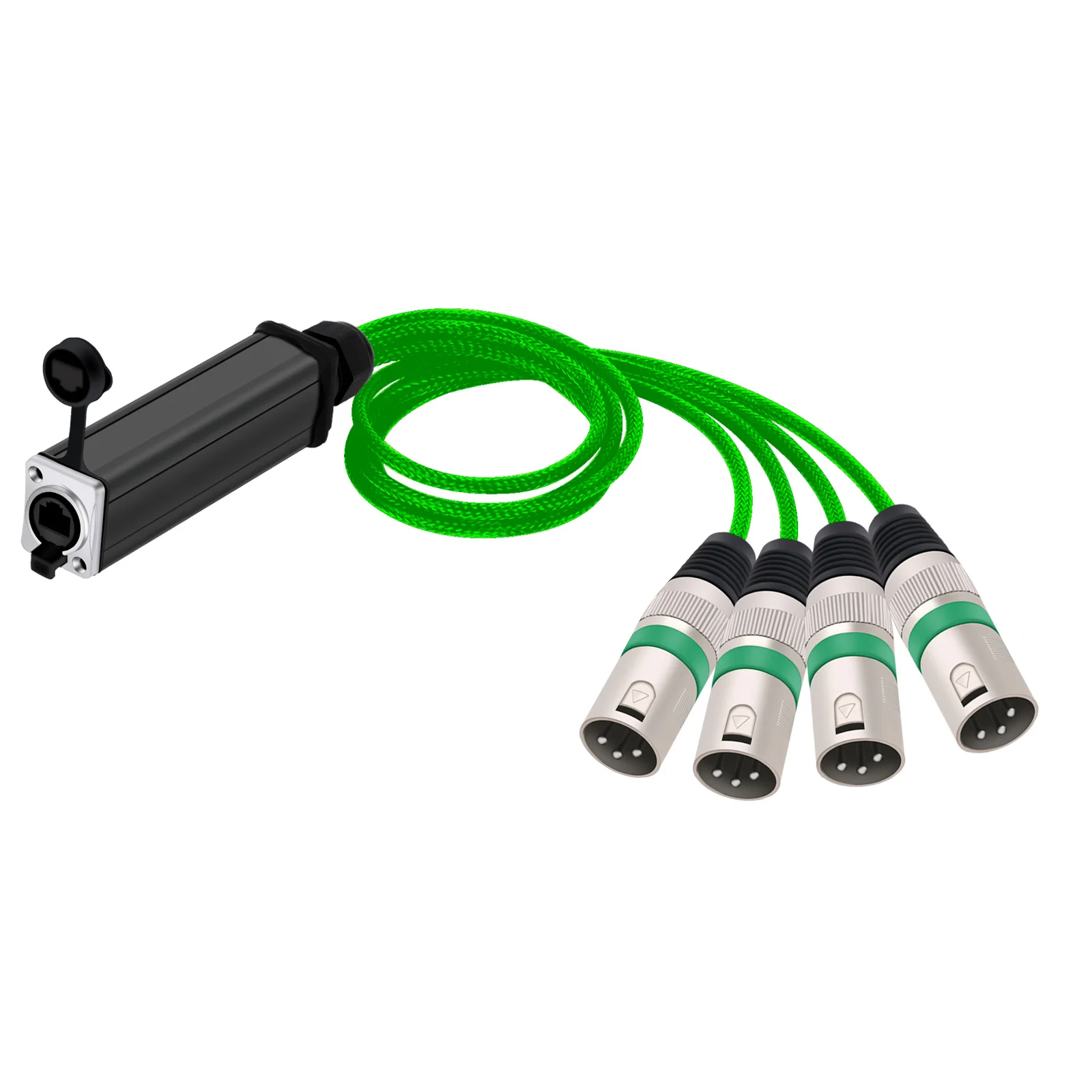 canais, 3 pinos, XLR macho, conector fêmea,