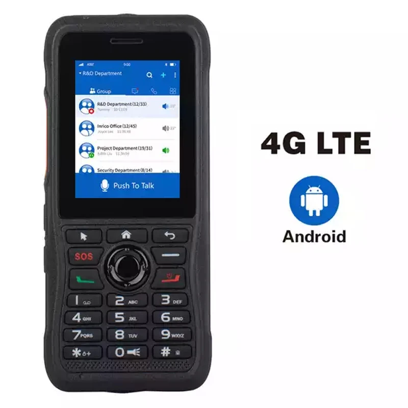 

Hot Selling Android 7.1 Ptt Cell Phone Smartphone Built In Touch Screen Satellite Construction Texting Walkie Talkie