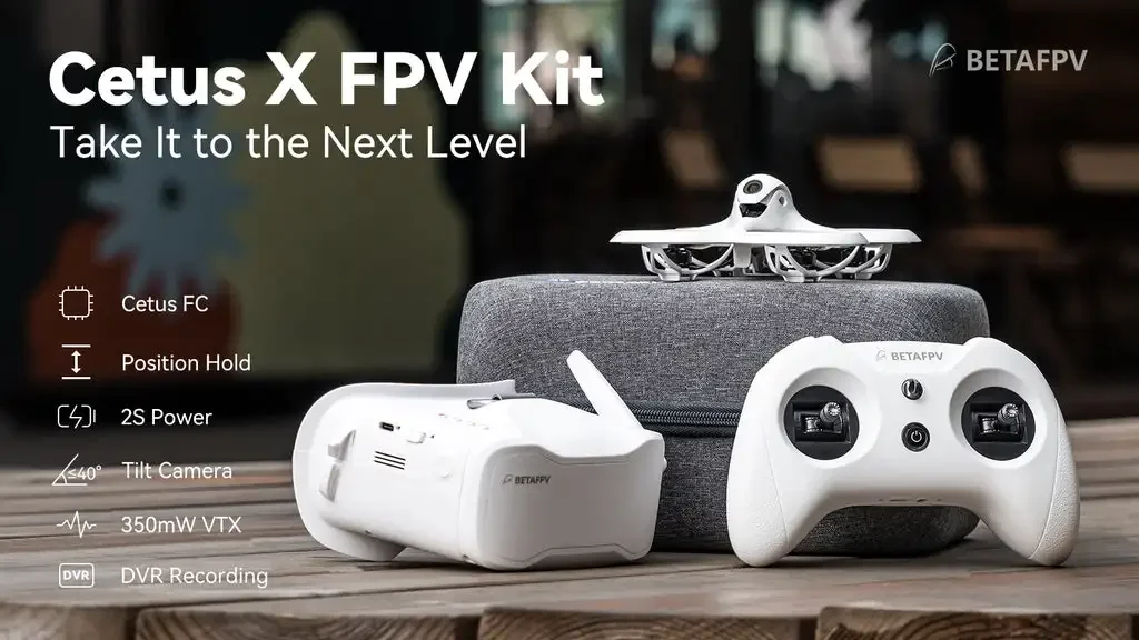 BETAFPV Cetus X FPV Kit RTF Brushless Quadcopter FPV Racing  With 2.4G ELRS LiteRadio3 Transmitter/VR03 FPV Goggles Rc toy