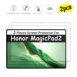 Premium 2-Pack Ultra Clear HD Tempered Glass Screen Protectors - Oil-Coated, Scratch-Proof (2P-MagicPad 2 12.3)