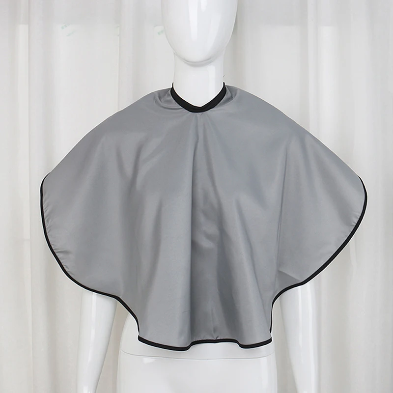 방수 숏헤어 커팅 케이프 전문 살롱 이발사 미용 가운 헤어 염색 스타일링 도구 액세서리