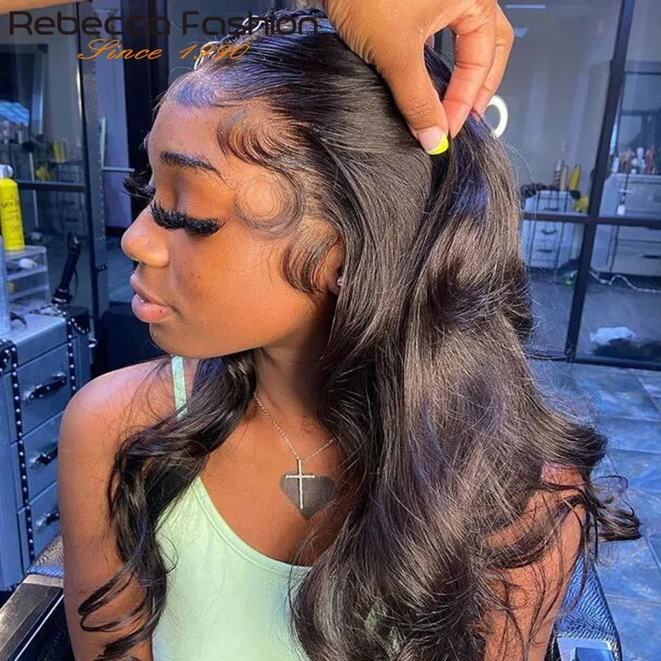 Lace Front Wig 13X4 Human Hair Brazilian Body Wave Pre-plucked