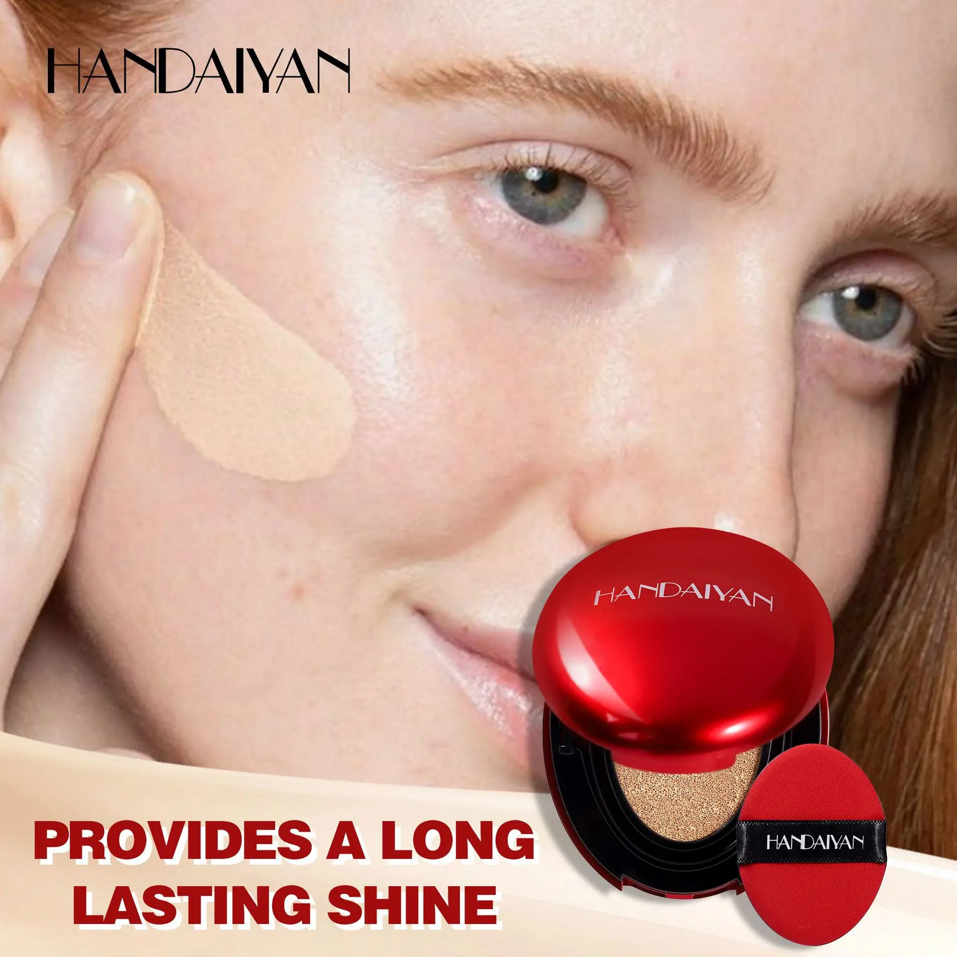 5-Color Foundation Concealer with Air Cushion for Daily Use
