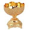 PEANDIM Gold Serving Tray Luxury Fruit Tray Hotel Table Decoration Dessert Snack Bowl Plate Home Kitchen Storage Organization 6