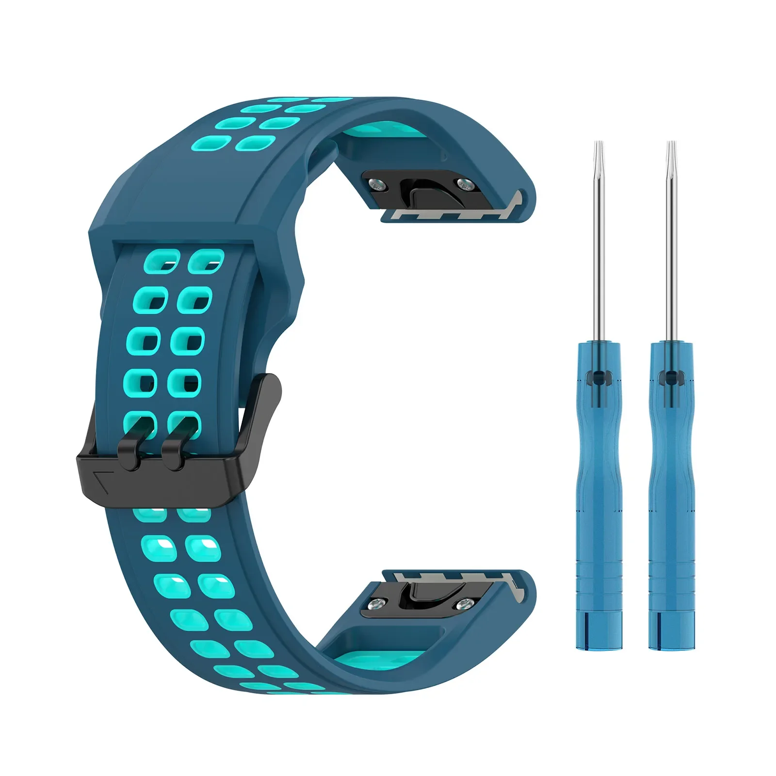 Premium QuickFit Silicone Watch Strap - Customizable Fit