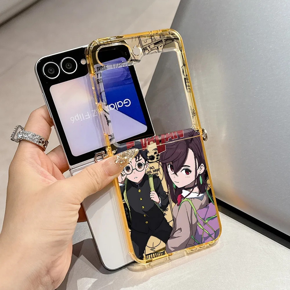 Anime Dandadan Hot Phone Case | Semi-Transparent Foldable Soft TPU Cover