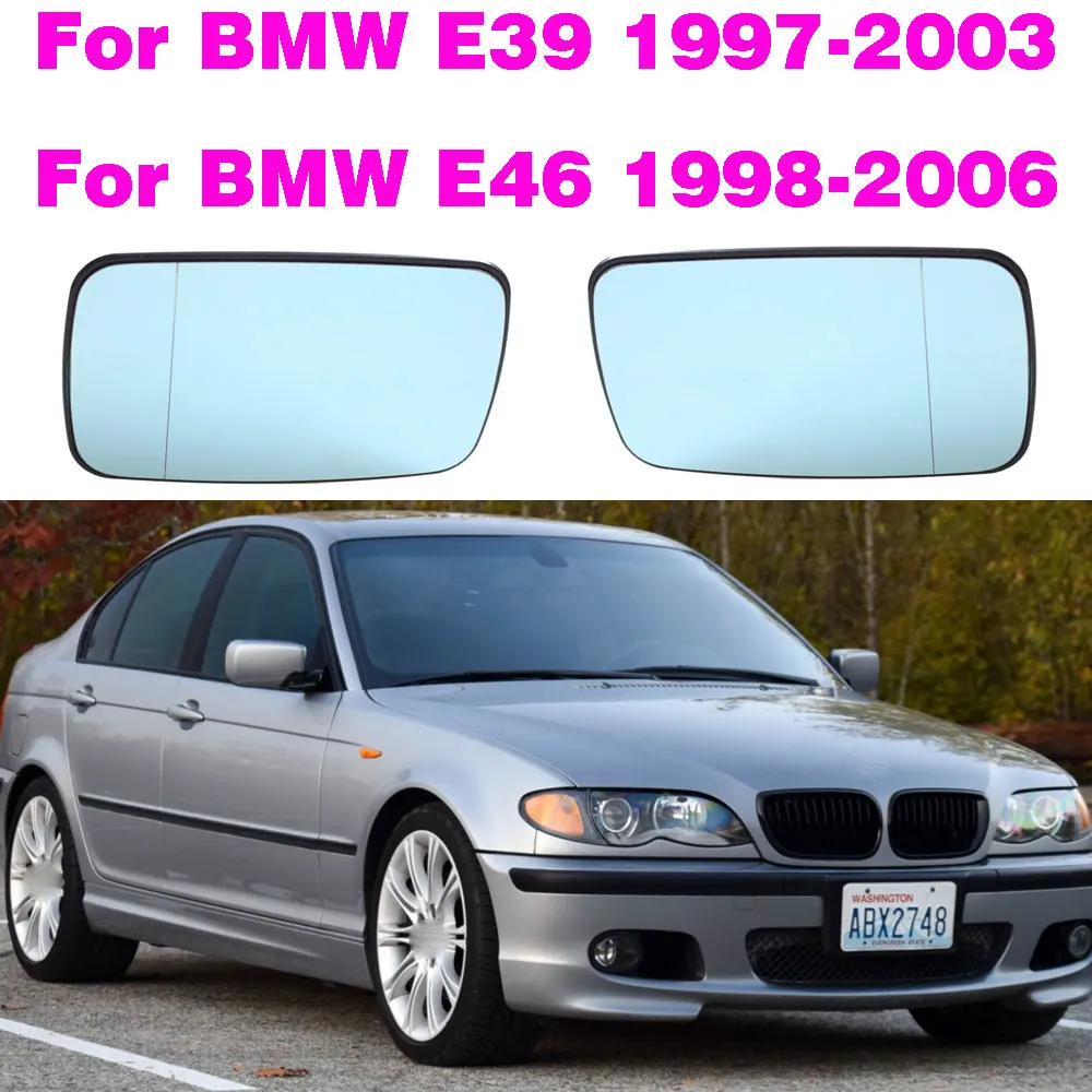 für BMW E46 1998-2003 2004-2006 Autotür Rückspiegel Auto Außenspiegel  Glas.,B-right