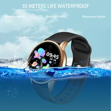 Montre connectée Bluetooth pour les exercices, étanche, mesure la pression artérielle, test de santé