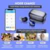 OTC Bluetooth Hearing Aids Rechargeable Hearing Amplifier with APP Control Noise Reduction for Mild To Moderate Hearing Loss 6
