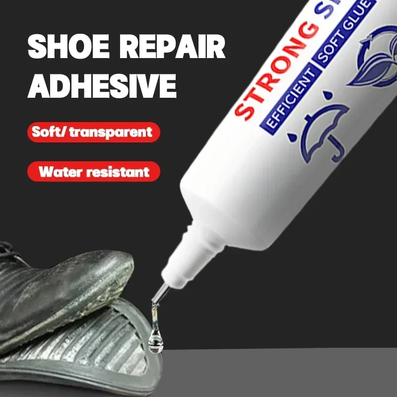 Shoe Glue Strong Universal Waterproof Sealers for Sneakers Boot Leather Fast Repair 1-5PCS