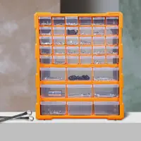 AG1502U Torin 39 Drawers Storage Cabinet Organizer Convenient Plastic Parts Storage for Desktop or Wall Mounted Organization 2