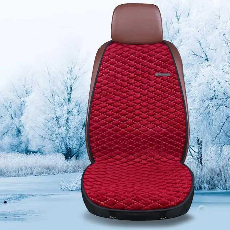 

Car Heated Seat Cover Heated Seat Covers For Cars Seat Heating Pad For Lower Back And Back Fast Heating And Warm Universal