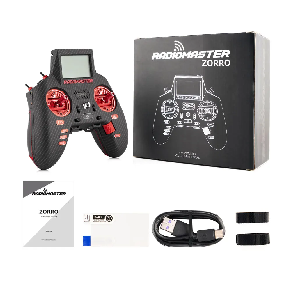 Radiomaster Zorro Max Radio Controller 2.4GHz 16CH ELRS/4in1 Multi