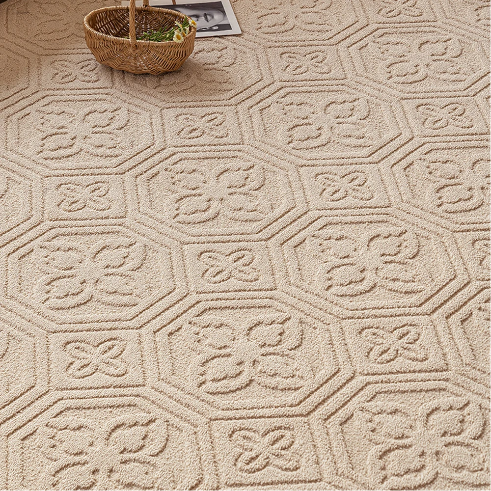 Relief pattern design Indoor Decor Soft and Comfortable Plush Living/Bed/Baby/Study Room Carpet Floor Mats For Home