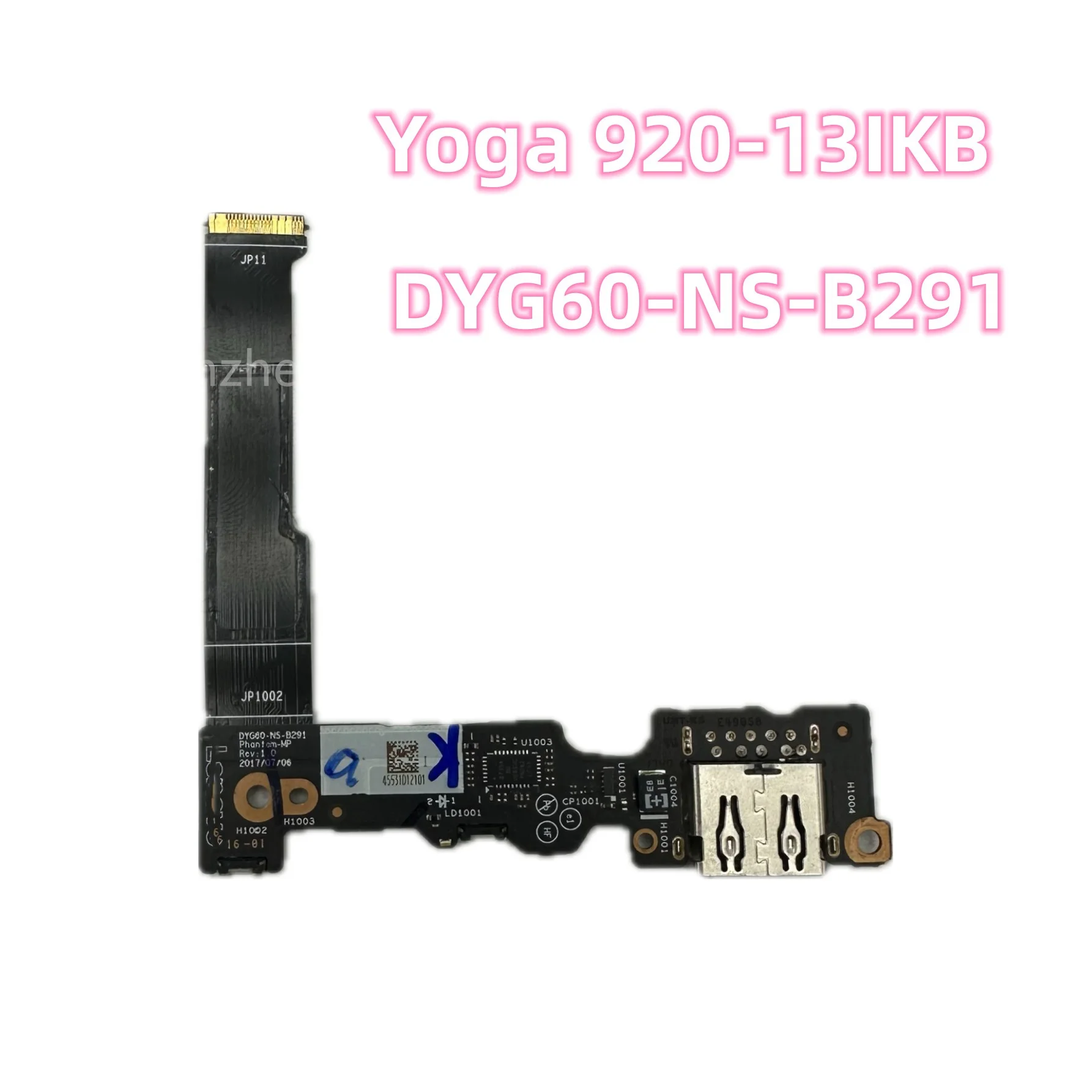 DYG60-NS-B291 для Lenovo Yoga 920-13IKB USB Power Botton Switch Io Board с кабелем DA3000K020